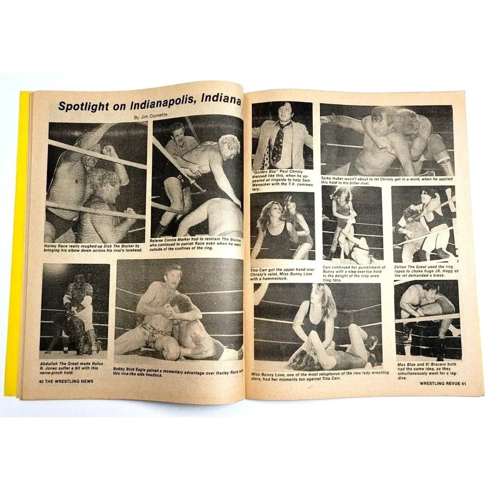 WRESTLING REVUE - JUNE 1983 -‎ TED DIBIASE / BUDDY ROGERS / DICK SLATER / JYD